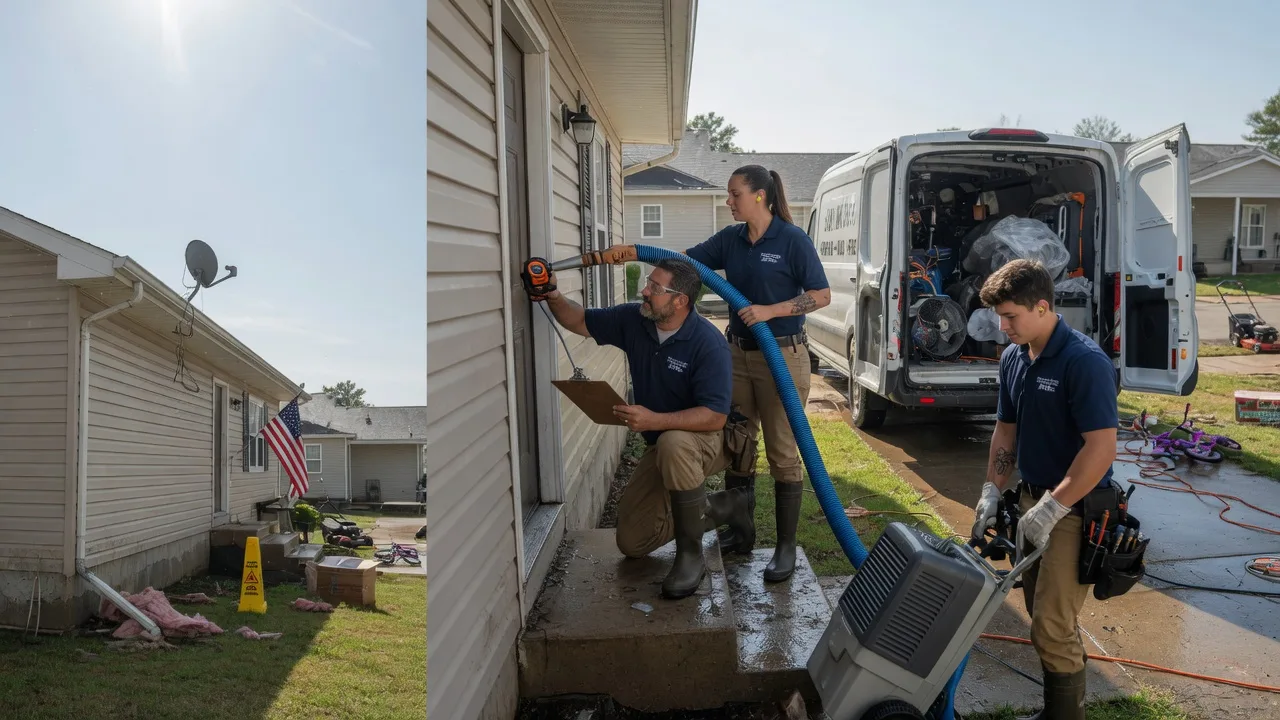Ceiling Water Damage Restoration in Saint Leonard, MD near me